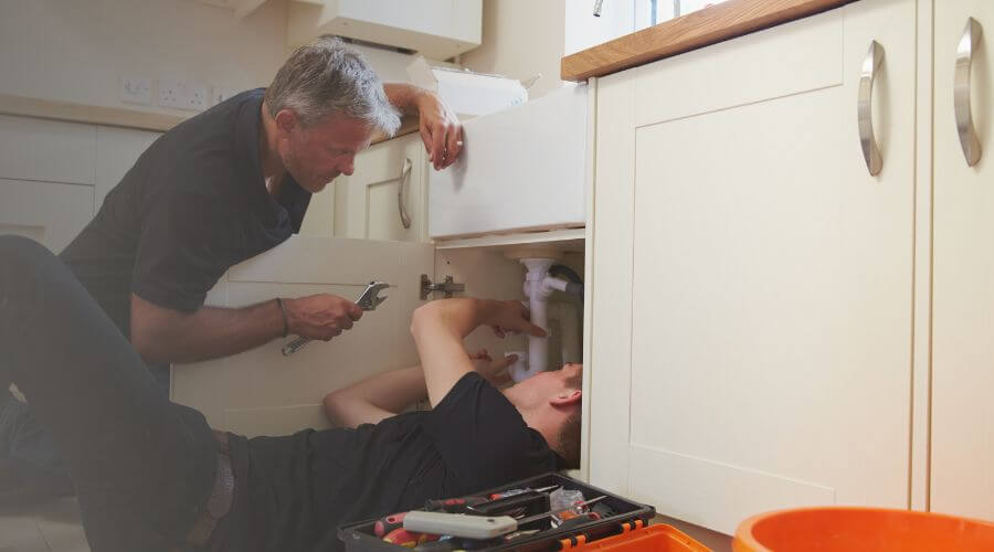 Local tankless water heater installation in Exline, IA